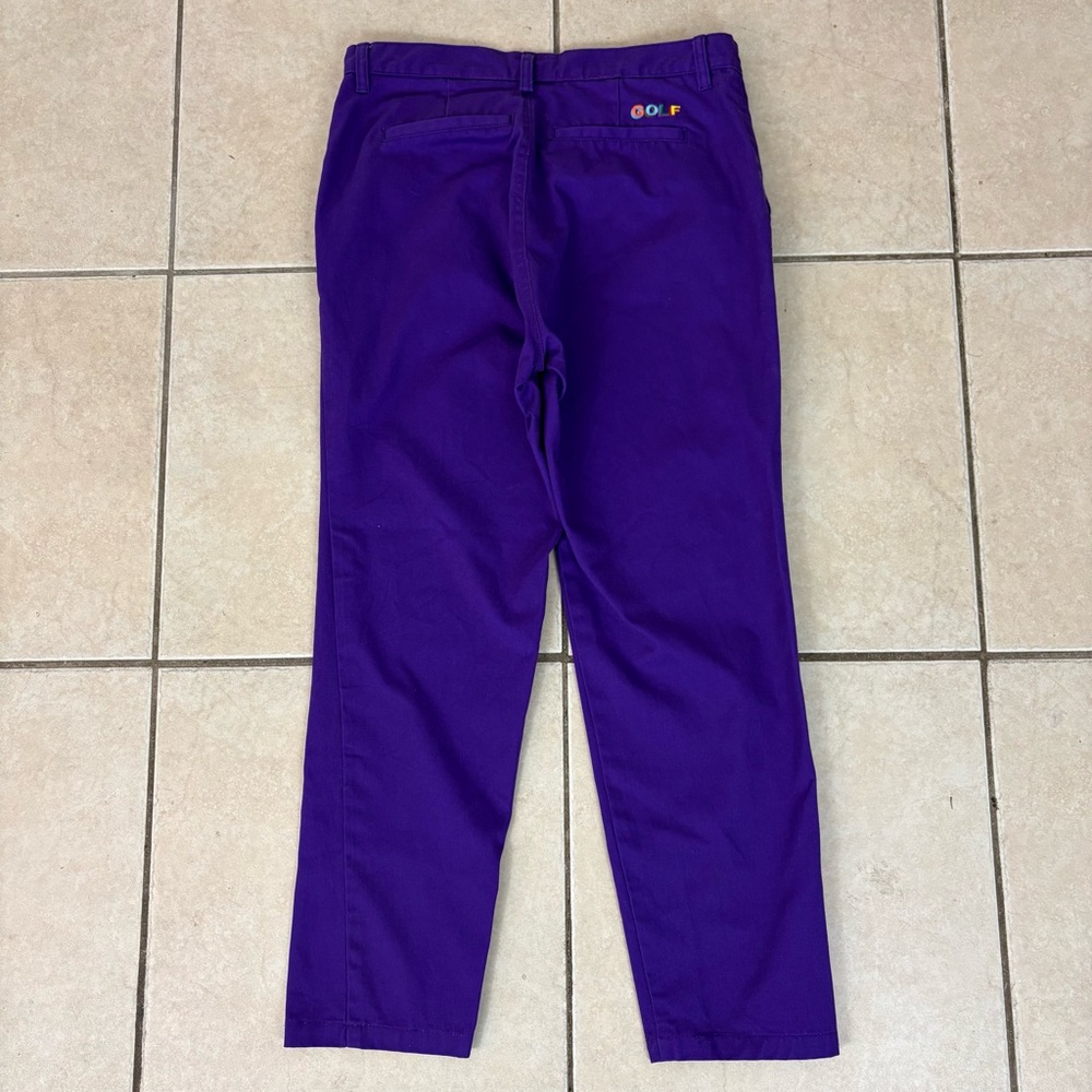 Golf Wang Purple Chino Pants Men's Size 34/30